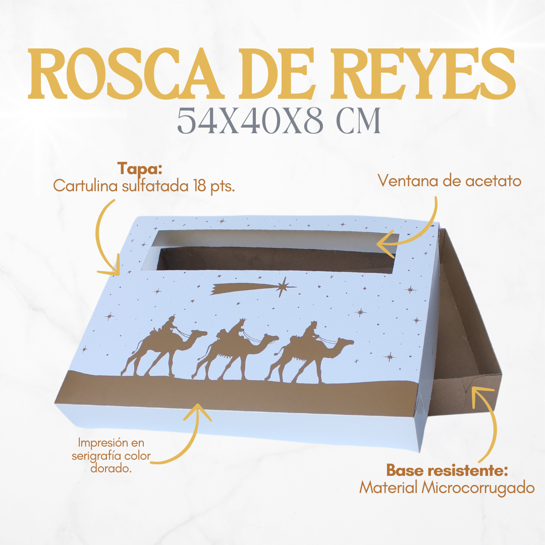 Caja para Rosca de Reyes